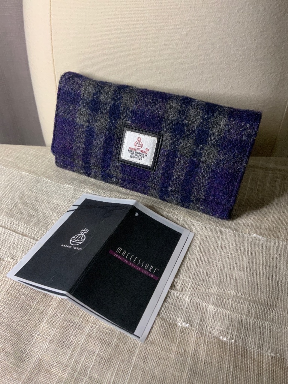 Harris Tweed Wallet - Scotland